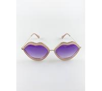 SVNX Women's Purple Ombre Lense Lips Sunglasses