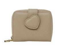 SVNX Women's Purse with Heart fastening in Beige SVNX Beige One Size