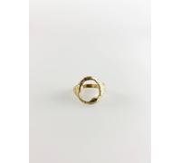 SVNX Women's Signet Ring in Gold | Size: Small