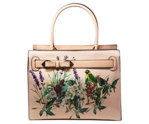 SVNX Women's Spring Garden Bow Tote Bag in Pink SVNX Pink One Size