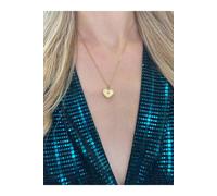 SVNX Women's Starry Heart Necklace in Gold - Gift Boxed