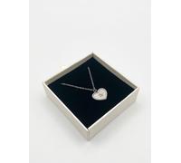 SVNX Women's Starry Heart Necklace in Silver - Gift Boxed SVNX Silver One Size