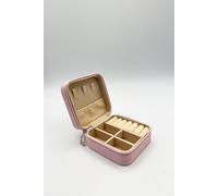 SVNX Women's Travel Jewellery Box in Pink