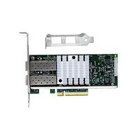 SVNXINGTII 10GB Dual SFP PCI-e NIC Network Card，X520-DA2 with Intel 82599EN Controller，Ethernet LAN Adapter 10Gbps，Support Windows Server/Windows/Linux/Vmware (X520-DA2)