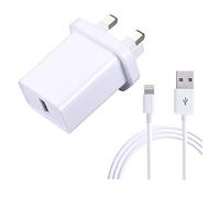 SVOVETE 12W Charger Plug and Cable Compatible with IPad Air 3/2/1, Mini 4/2/5/3, Pro 9.7/10.5, IPhone XR XS 8 11