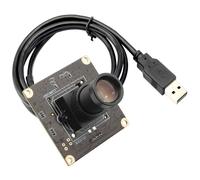 SVPRO 1080P 120fps High Speed Camera Module 12MP 4K 30fps Industrial Video Camera with M12 Lens 25mm Focal Length Narrow Angle UVC Security Monitoring Camera for PC Laptop Raspberry Pi