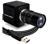 SVPRO 1080P 60fps USB Camera High Speed 260fps@360P,120fps@720P UVC Camera for Golf Swing,Maual Focus Webcam with 5-50mm Varifocal Lens 10X Optical Zoom for Computer Laptop