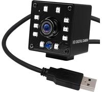 Svpro 1080P Night Vision USB Camera IR LED Infrared Webcam with IR Cut HD Security Camera High Speed 30FPS/60FPS/100FPS for Windows Linux Mac Android Raspberry Pi