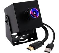 Svpro 4K 60fps Camera - USB 3.0 & HDMI Dual Output M12 Fisheye Lens, 200 Degree Ultra Wide Angle Security Camera for PC/Mac/Laptop/TV/Raspberry Pi