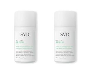 SVR Spirial 48H Anti-Perspirant Deodorant Roll-On 2 x 50ml