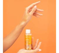 SVR SUN SECURE GLOW SPF50+ - Shimmery Sun Protection Water for Face & Body, Oleo-Water Sunscreen for Hypersensitive Skin, Satin Golden Finish, Reef-Safe, 100ml