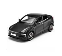 SVSKOFOGMF 1:32 for Tesla Model Y Alloy Car Sound and Light Effects Office Desktop Decompression Toy (Batteries not included)(Blackone)