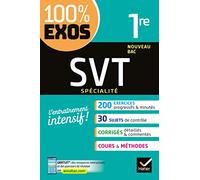 SVT 1re générale (spécialité): exercices résolus - Nouveau programme de Première
