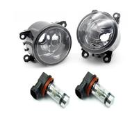 SVTSTRQE Fog Lamps For Nissan For Armada For Frontier For Pathfinder For Patrol Y61 For NV350 For Xterra For Cabstar For Navara Fog Lights With Bulbs DRL(With fog1 bulbs)