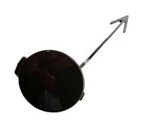 SVTSTRQE For VW For Golf 6 MK6 2009 2010 2011 2012 2013 Front Bumper Tow Hook Cap 5K0807241 Tow Hook Eye Cover(Black)