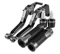 SVTSTRQE For Y&amaha YZF-R125 YZFR125 2008-2011 Motorcycle Adjustable Brake Clutch Levers Handle Handlebar Grips Parts Motorcycle Brake Clutch Levers(Q)