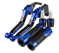 SVTSTRQE For Y&amaha YZF-R125 YZFR125 2008-2011 Motorcycle Adjustable Brake Clutch Levers Handle Handlebar Grips Parts Motorcycle Brake Clutch Levers(H)