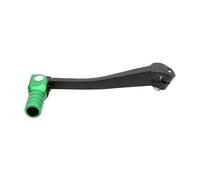 SVTSTRQE Motorcycle Foot Rests for Y&amaha Motorcycle CNC Aluminum Folding Gear Shift Lever Shift Lever Gear Shifter Foot Pedal(Black Green)