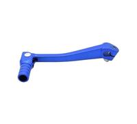 SVTSTRQE Motorcycle Foot Rests for Y&amaha Motorcycle CNC Aluminum Folding Gear Shift Lever Shift Lever Gear Shifter Foot Pedal(Blue)