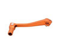 SVTSTRQE Motorcycle Foot Rests for Y&amaha Motorcycle CNC Aluminum Folding Gear Shift Lever Shift Lever Gear Shifter Foot Pedal(Orange)