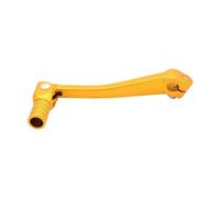 SVTSTRQE Motorcycle Foot Rests for Y&amaha Motorcycle CNC Aluminum Folding Gear Shift Lever Shift Lever Gear Shifter Foot Pedal(Gold)