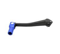 SVTSTRQE Motorcycle Foot Rests for Y&amaha Motorcycle CNC Aluminum Folding Gear Shift Lever Shift Lever Gear Shifter Foot Pedal(Black Blue)