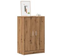 SVV Shoe Cabinet Artisan Oak 60x35x92 cm Engineered Wood