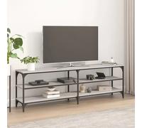 SVV TV Cabinet Grey Sonoma 160x30x50 cm Engineered Wood