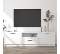 SVV TV Cabinet White 140x35x40 cm Engineered Wood