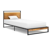 Svvalka Bed Frame without Mattress Metal 100x200 cm