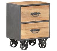 Svvalka Bedside Cabinet 40x30x51 cm Solid Reclaimed Wood