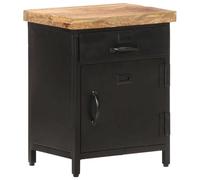 Svvalka Bedside Cabinet 40x30x52 cm Rough Mango Wood
