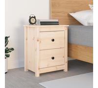 Svvalka Bedside Cabinet 50x35x61.5 cm Solid Wood Pine