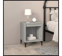 Svvalka Bedside Cabinet Grey Sonoma 40x35x50 cm