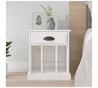 Svvalka Bedside Cabinet High Gloss White 43x36x50 cm