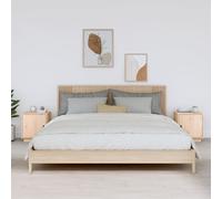 Svvalka Bedside Cabinets 2 pcs 40x34x45 cm Solid Wood Pine