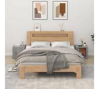Svvalka Bedside Cabinets 2 pcs Grey Sonoma 50x39x47 cm