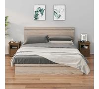 Svvalka Bedside Cabinets 2 pcs Honey Brown 40x35x49 cm Solid Wood Pine