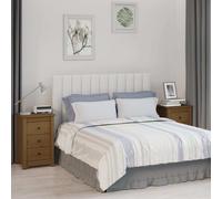 Svvalka Bedside Cabinets 2 pcs Honey Brown 40x35x61.5 cm Solid Wood Pine