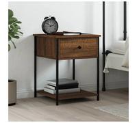 Svvalka Bedside Table Brown Oak 44x45x58 cm Engineered Wood