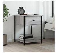 Svvalka Bedside Table Grey Sonoma 44x45x58 cm Engineered Wood