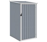 Svvalka Garden Shed Grey 87x98x159 cm Galvanised Steel