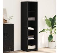 Svvalka Wardrobe Black oak 50 x 50 x 200 cm Engineered wood