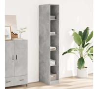 Svvalka Wardrobe Concrete Grey 30x50x200 cm Engineered Wood