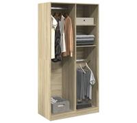 Svvalka Wardrobe Sonoma Oak 100x50x200 cm Engineered Wood