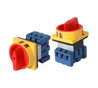 SVW30 3P 4P 690V 25/32/40/63/80/100A Changeover Switch Padlock Disconnect Selector With ON-OFF Panel Power Control Replace LW30 1Pcs(4P,32A)