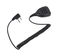 SVXSODA Handheld Wearable Speaker Mic Compatible for Midland Radios - AVPH10 with Push-to-Talk, Rotating Clip, and Easy Plug-and-Play Setup