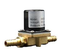 SVZ-2.5 Solenoid Valve 220v 36v 24v Orifice 2.5mm Two Position Way VZCT Argon arc Welding Machine(8mm Hose-dc24v,SVZ-2.5)