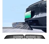 Svzadipe Front Grill Mesh for Tesla Model Y Juniper 2025 2026 Front Air Inlet Vent Grille Cover with Segmented Version Removable Mesh Replacement for Tesla New Model Y Accessories (Black)