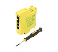 SW-514 Switch Ethernet Unmanaged Port Count: 4 5-30VDC RJ45 IP20 BRAINBOXES